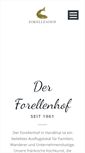 Mobile Screenshot of forellenhof-handthal.de